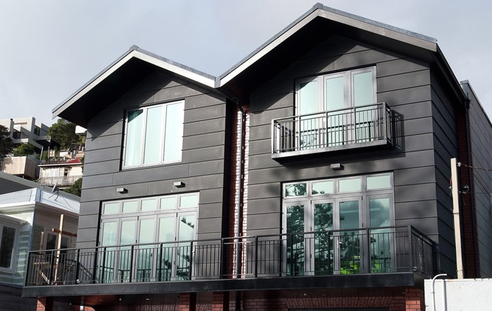 Noir Zinc on a private home