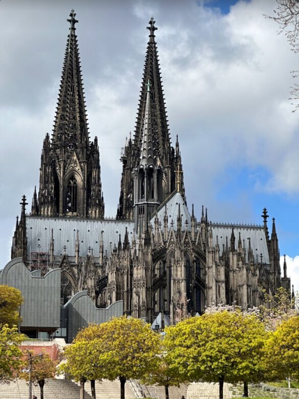 Copper Roof on cathedral