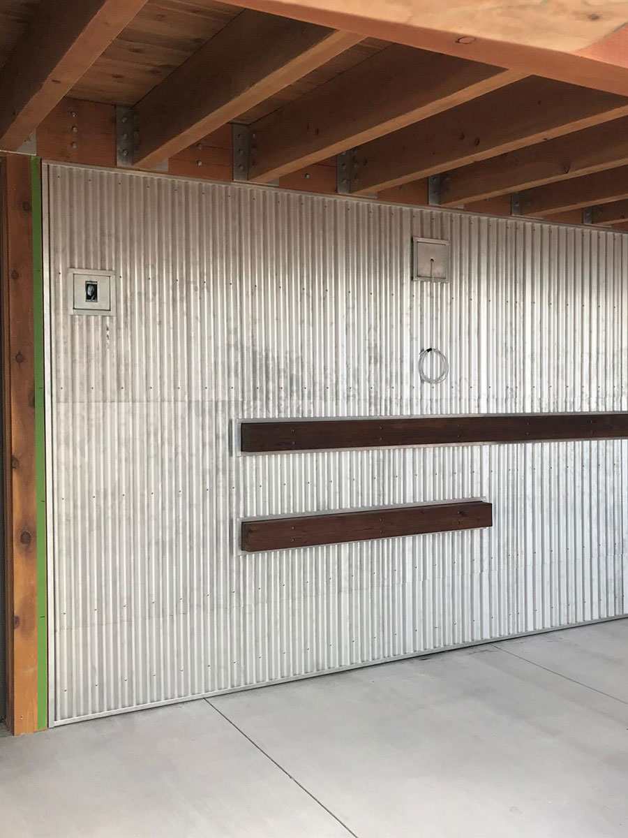 corrugated wall cladding